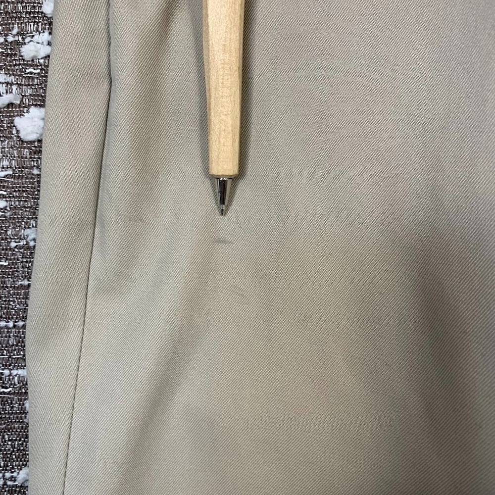 Brooks Brothers Pants 36x30 Khaki Lightweight Advantage Chino Clark 100% Cotton - Picture 3 of 14